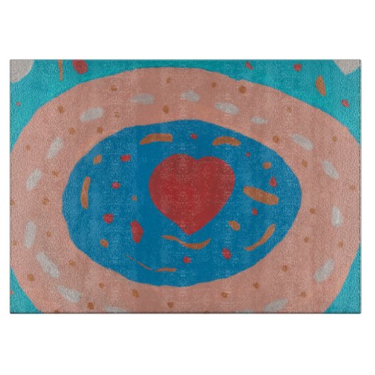 Love Circles Cutting Board Snijplank (Voorkant)