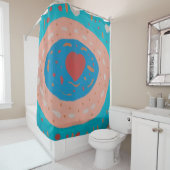 Love Circles douchegordijn (In situ)