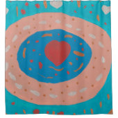 Love Circles douchegordijn (Voorkant)