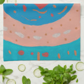 Love Circles Kitchen Towel Theedoek (Gevouwen)