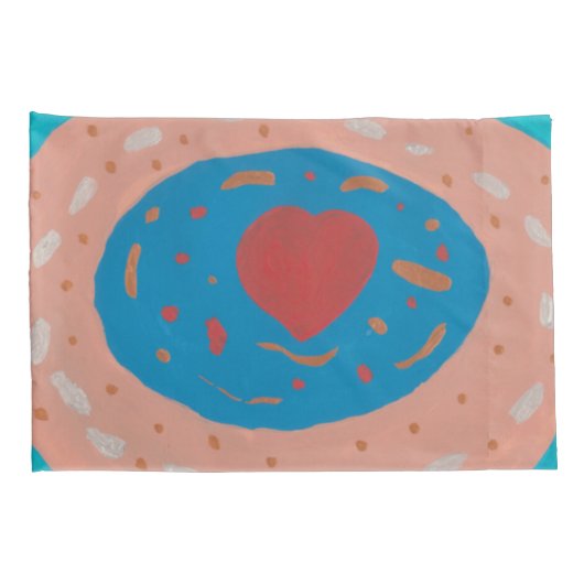 Love Circles Kussensloop (Achterkant-Rechts)