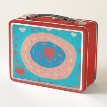Love Circles Metalen Lunchbox