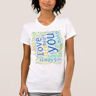 Love citeert white t-shirt