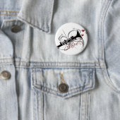 Love Clarinet Ronde Button 5,7 Cm (In situ)