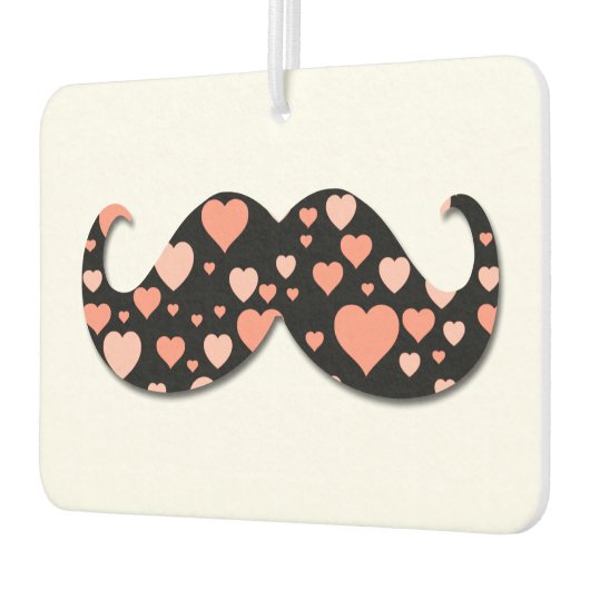 Love Classic Mustache Luchtverfrisser (Links)