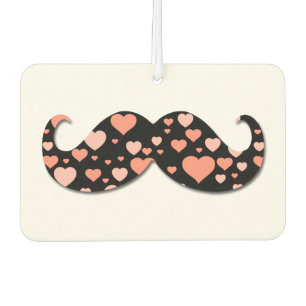 Love Classic Mustache Luchtverfrisser