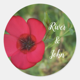 Love Classic Round Sticker