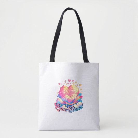 Love Cloud Tote Bag (Voorkant)