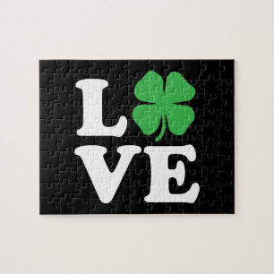 Love Clover Black Legpuzzel