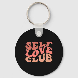 Love Club Zelf Liefde Inspirerend Quote Sleutelhanger