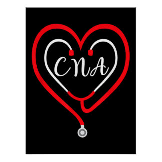 Love CNA Perfect Poster