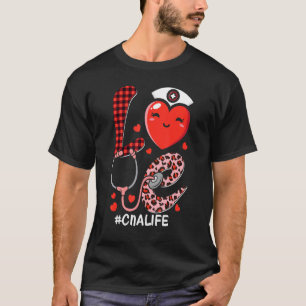 Love CNA Valentijnsdag Scrub Valentijn RN ICU ER T-shirt