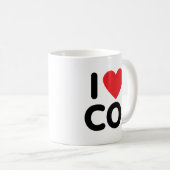 Love Co2 Koffiemok (Voorkant rechts)