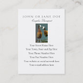 Love Coach Therapist Loing Ducks - Two Sided Visitekaartje (Achterkant)