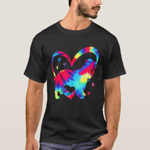 Love Cocker Spaniel Tie Dye Waterverf Hondenliefhe T-shirt