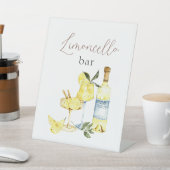 Love Cocktail Vrijgezellenfeest Limoncello Bar Reclamebord Met Voetstuk (Insitu)
