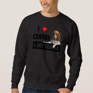 Love Coffee And My Beagle Dog Mom Dad Pet Parent Trui