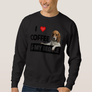 Love Coffee And My Beagle Dog Mom Dad Pet Parent Trui