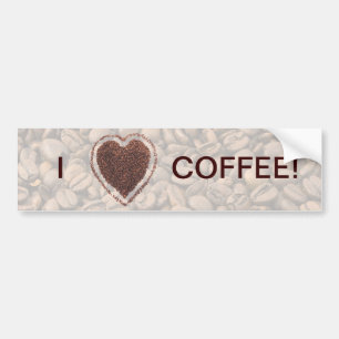Love Coffee Bumpersticker