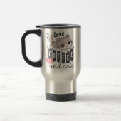 Love Coffee en Cats Cute Reisbeker (Links)