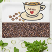 Love Coffee/Home Coffee Bar Hand of Theedoek (Gevouwen)