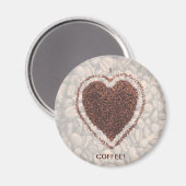 Love Coffee Magneet (Voorkant / Achterkant)