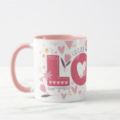 Love Coffee Mok (Links)