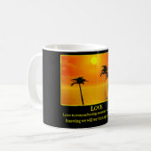 Love Coffee mok 2 (Voorkant links)