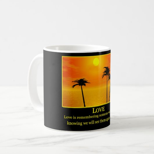 Love Coffee mok 2 (Voorkant links)