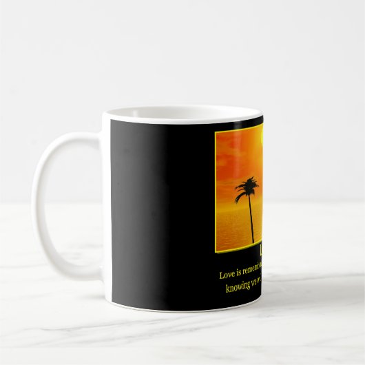 Love Coffee mok 2 (Links)