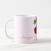 Love Coffee Mok Gift - Kiss - Ik hou van je (Links)
