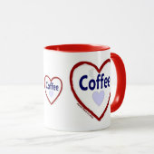 Love Coffee - Ringer Mok (Voorkant rechts)