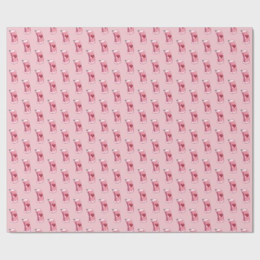 Love cola cadeaupapier (Vlak)