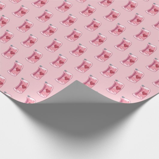 Love cola cadeaupapier (Hoek)