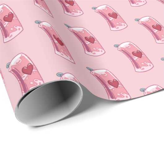 Love cola cadeaupapier (Rol Hoek)