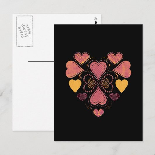 Love Collage Briefkaart (Voorkant / Achterkant)