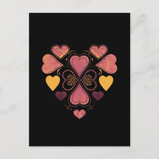 Love Collage Briefkaart (Voorkant)