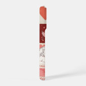 Love Collage Phone Case | Romantic Pink Aesthetic iPhone Hoesje (Rechterkant)