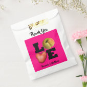LOVE Collectie Apple Aardappelroze pleistertas Bedankzakje (Gezegeld)