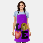 LOVE Collectie Potatoe Keuken all-over Schort (Gedragen)