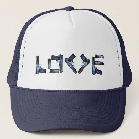 LOVE Collectie - Trucker Hoed Pet (Voorkant)