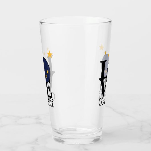 LOVE College Alaska Glas (Rechts)