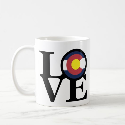 LOVE Colorado 11oz Koffiemok (Links)