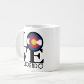 LOVE Colorado 11oz Koffiemok (Voorkant links)