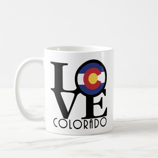 LOVE Colorado 11oz Koffiemok (Links)