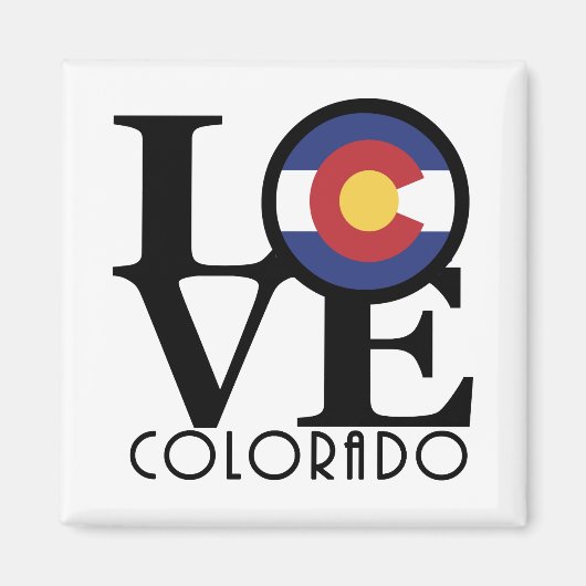 LOVE Colorado Magneet (Voorkant)