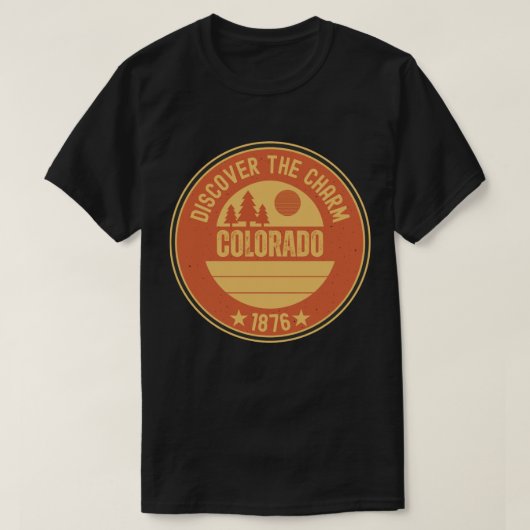 Love Colorado - Schattigee CO State Gift T-shirt (Design voorkant)