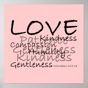 Love Colossians 3 Poster