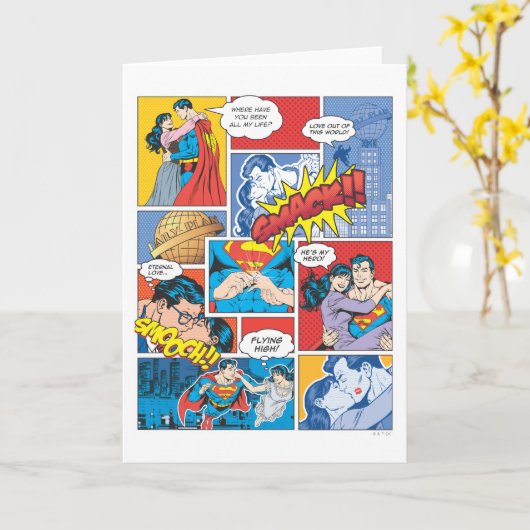 Love Comic Slides - Color Kaart (Gele Bloem)