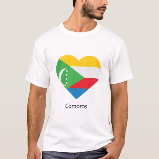 Love Comoros T-shirt (Voorkant)